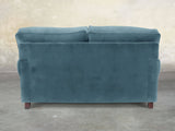 Hetty Snug 2 Seat Sofa In Sky Lush Velvet