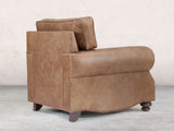 Hetty Snuggler In Brown Vintage Leather
