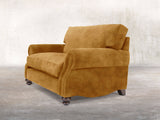 Hetty Snuggler In Gold Vintage Velvet