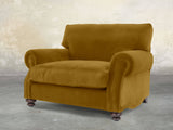 Hetty Snuggler In Golden Lush Velvet