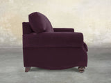 Hetty Snuggler In Grape Lush Velvet