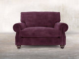 Hetty Snuggler In Imperial Vintage Velvet