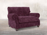 Hetty Snuggler In Imperial Vintage Velvet