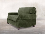 Hetty Snuggler In Jade Vintage Velvet