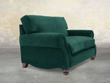 Hetty Snuggler In Kingfisher Lush Velvet