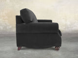 Hetty Snuggler In Nickel Lush Velvet