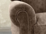 Hetty Snuggler In Otter Vintage Velvet
