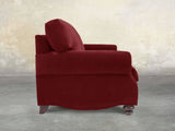 Hetty Snuggler In Red Lush Velvet