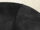 Jasper 2 Seat Chesterfield Sofa In Black Cat Vintage Velvet