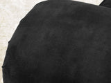 Jasper 2 Seat Chesterfield Sofa In Black Cat Vintage Velvet