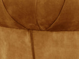 Jasper 2 Seat Chesterfield Sofa In Gold Vintage Velvet