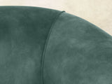 Jasper 2 Seat Chesterfield Sofa In Ocean Storm Vintage Velvet