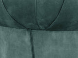Jasper 2 Seat Chesterfield Sofa In Ocean Storm Vintage Velvet