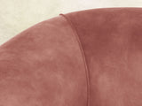 Jasper 2 Seat Chesterfield Sofa In Pink Blush Vintage Velvet