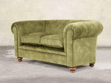 Jasper 2 Seat Chesterfield Sofa In Spring Meadow Vintage Velvet