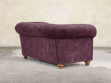 Jasper 3 Seat Chesterfield Sofa In Imperial Vintage Velvet