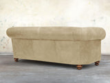 Jasper 3 Seat Chesterfield Sofa In Oyster Soft 'n' Easy Leather