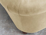 Jasper 3 Seat Chesterfield Sofa In Oyster Soft 'n' Easy Leather