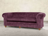 Jasper 4 Seat Chesterfield Sofa In Imperial Vintage Velvet