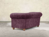 Jasper 4 Seat Chesterfield Sofa In Imperial Vintage Velvet