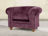 Jasper Chesterfield Chair In Imperial Vintage Velvet