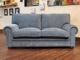 Millie 2 Seat Chesterfield Sofa In Atlantic Funky Cord (Display Model)