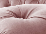 Oskar 3 Seat Chesterfield Sofa In Pink Lush Velvet