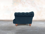 Oskar 4 Seat Chesterfield Sofa In Eclipse Lush Velvet