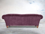 Oskar 4 Seat Chesterfield Sofa In Imperial Vintage Velvet