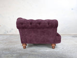 Oskar Chesterfield Chair In Imperial Vintage Velvet