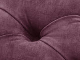 Queen Anne Footstool In Imperial Vintage Velvet