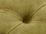Queen Anne Footstool In Olive Vintage Velvet