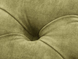 Queen Anne Footstool In Spring Meadow Vintage Velvet