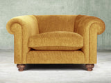 Tillie Chesterfield Snuggler In Gold Funky Cord