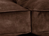 Arthur 4 Seat Chesterfield Sofa In Hickory Vintage Velvet