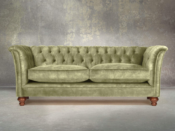 Darcy 3 Seat Chesterfield Sofa In Spring Meadow Vintage Velvet