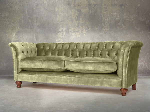 Darcy 4 Seat Chesterfield Sofa In Spring Meadow Vintage Velvet