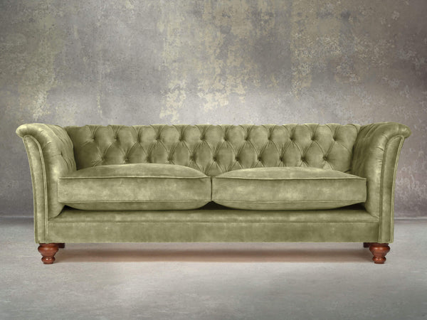 Darcy 4 Seat Chesterfield Sofa In Spring Meadow Vintage Velvet