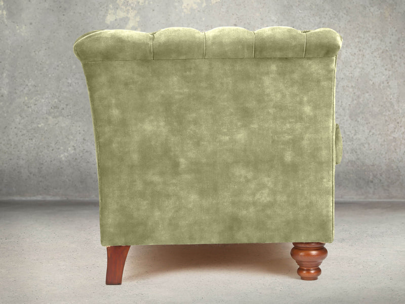 Darcy Chesterfield Chair In Spring Meadow Vintage Velvet
