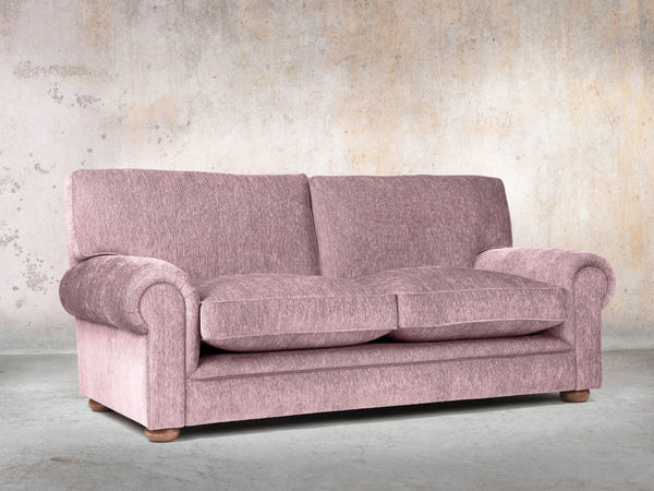 Millie 3 Seat Chesterfield Sofa In Dusk Funky Cord