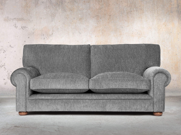 Millie 3 Seat Chesterfield Sofa In Slate Funky Cord