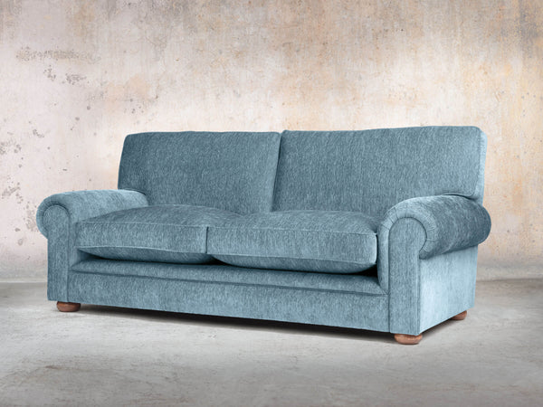 Millie Bigger 3 Seat Chesterfield Sofa In Atlantic Funky Cord