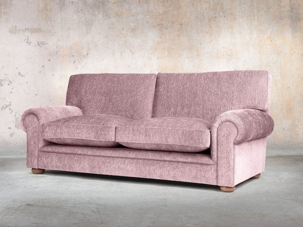 Millie Bigger 3 Seat Chesterfield Sofa In Dusk Funky Cord