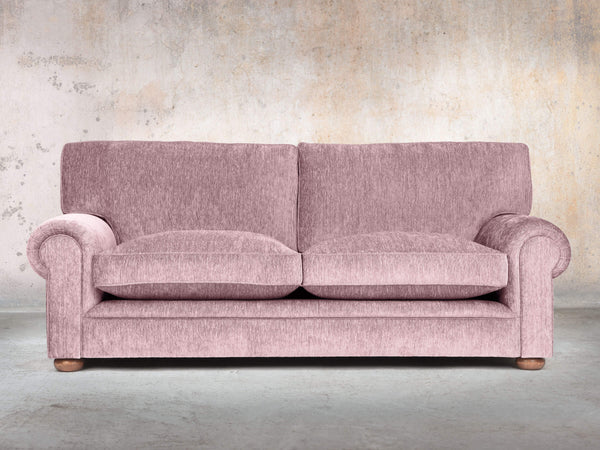 Millie Bigger 3 Seat Chesterfield Sofa In Dusk Funky Cord