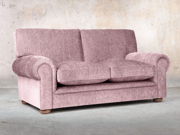 Millie Snug 2 Seat Chesterfield Sofa In Dusk Funky Cord