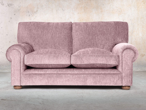 Millie Snug 2 Seat Chesterfield Sofa In Dusk Funky Cord