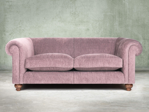 Tillie 3 Seat Chesterfield Sofa In Dusk Funky Cord